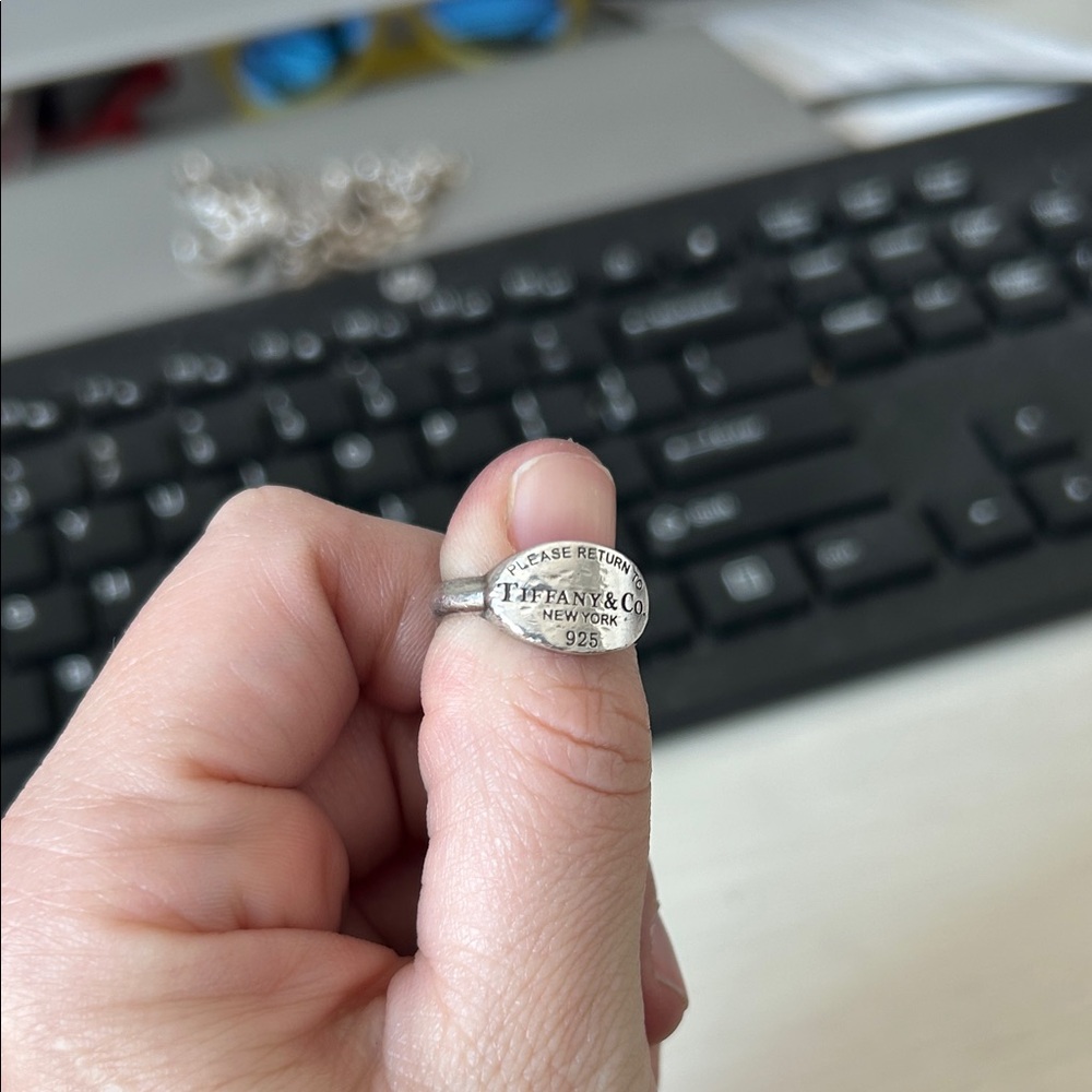 Tiffany & Co. Silver Return to Tiffany Ring